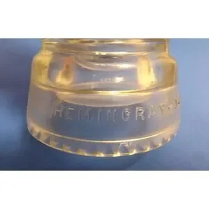 Hemingray 14 Dining | Antique Clear Hemingray 14 Glass Wide Base Insulator Clean ...